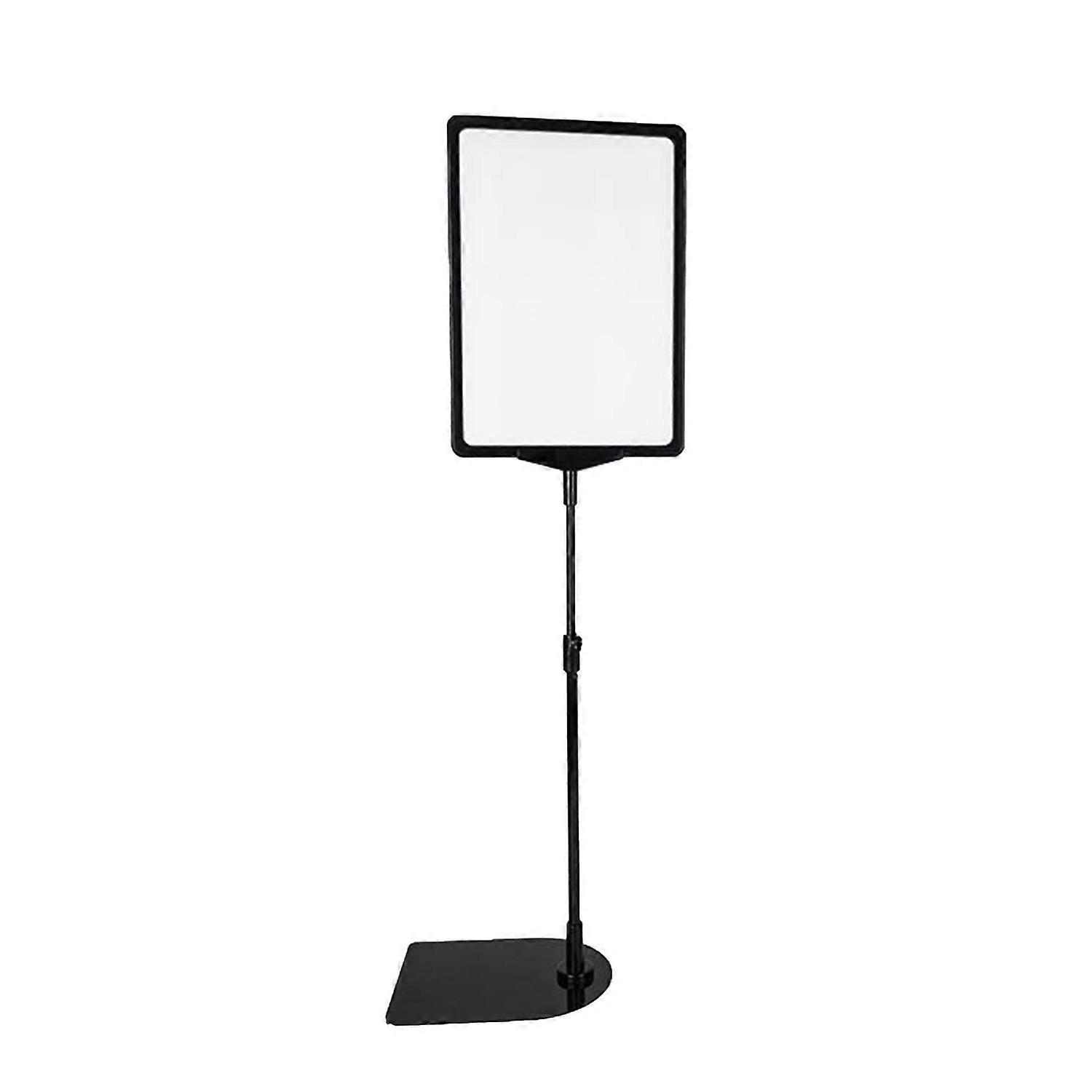 Pedestal Sign Holder Tabletop Free Lifting Easy Assembly Grinding Polishing Adjustable Sign Holder f