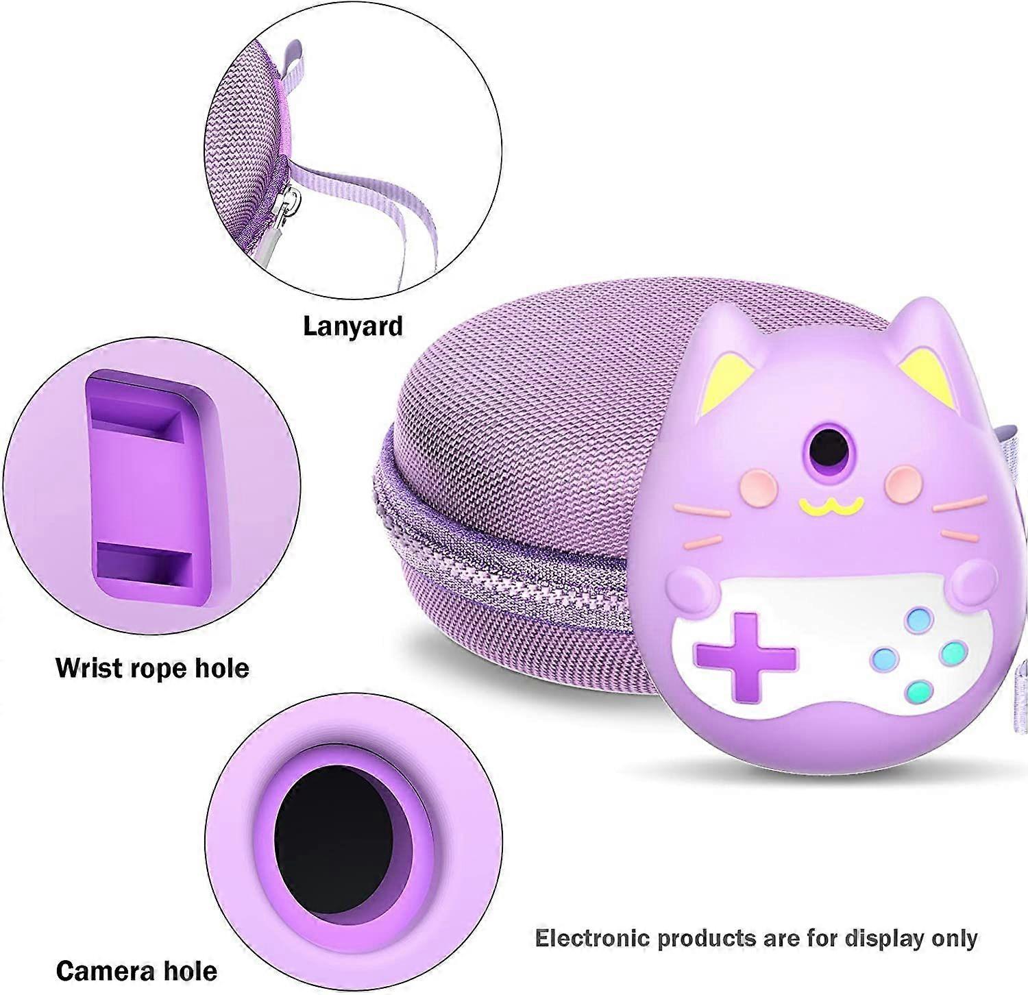 Funda De Silicona Para Tamagotchi Con Cadena – Protector Suave Para 4U, Meets, Mix E IDL (Amarillo)
