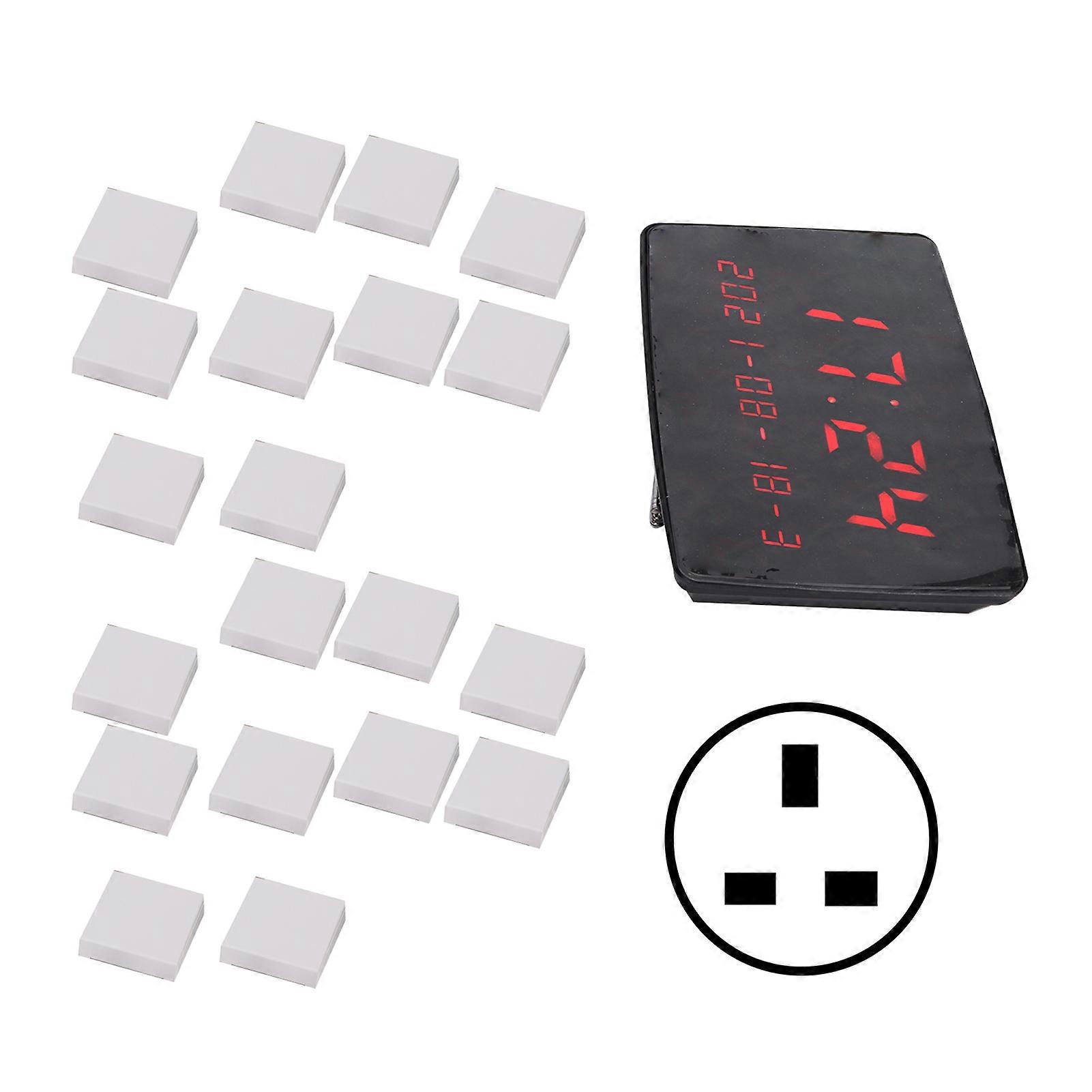 Wireless Pager System for Restaurants and Clinics with Adjustable Volume and Long Range