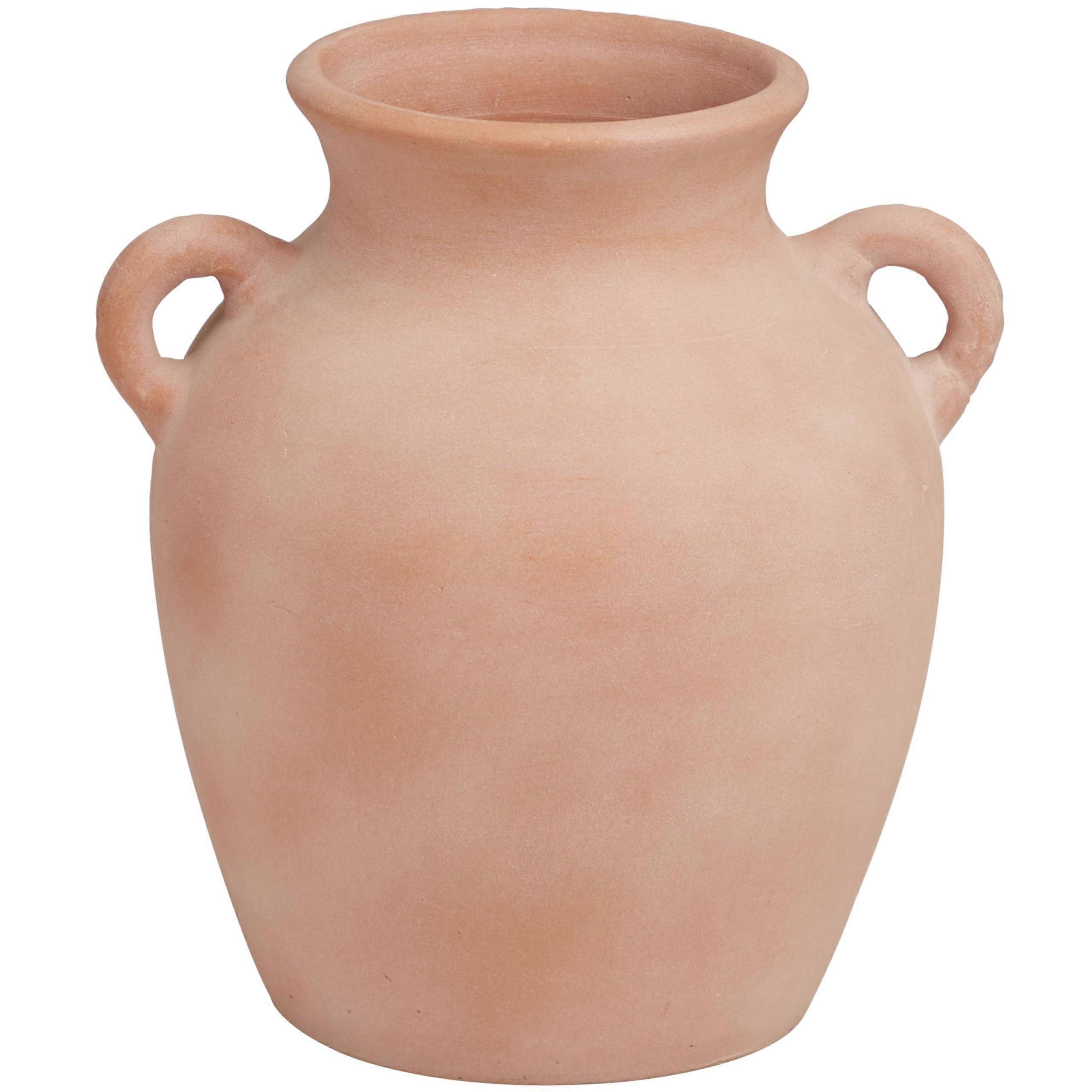 Terracotta Decorative Vase for Home Decor 10" x 9" x 11"
