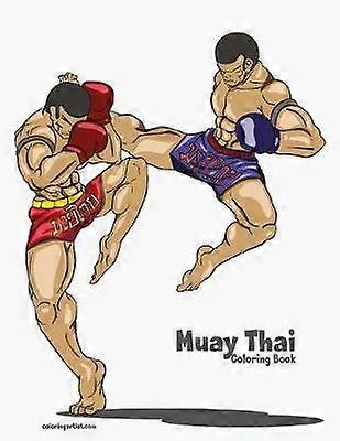 Muay Thai Coloring Book 1