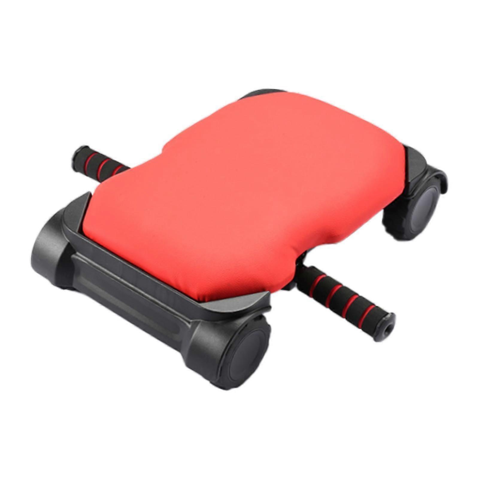 Abdominal Wheel Automatic Rebound Non Slip Quiet Exercise Wheel black