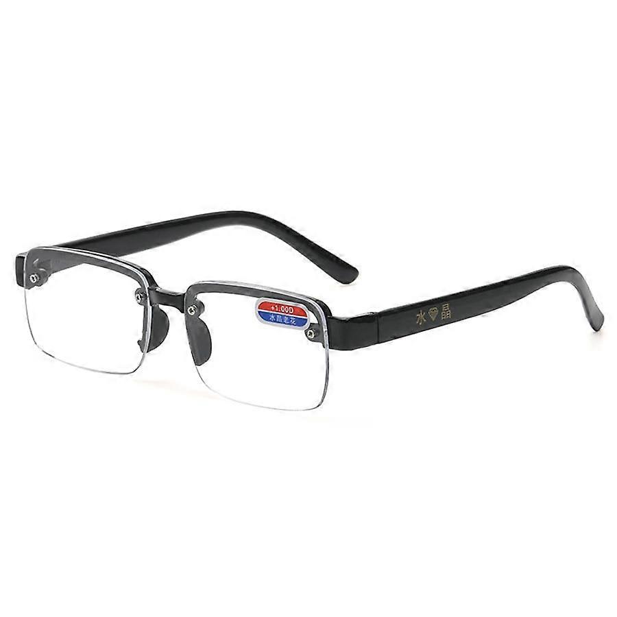 New Fashion Frameless Reading Glasses for Men and Women Retro Classic Comfortable Reading Glasses