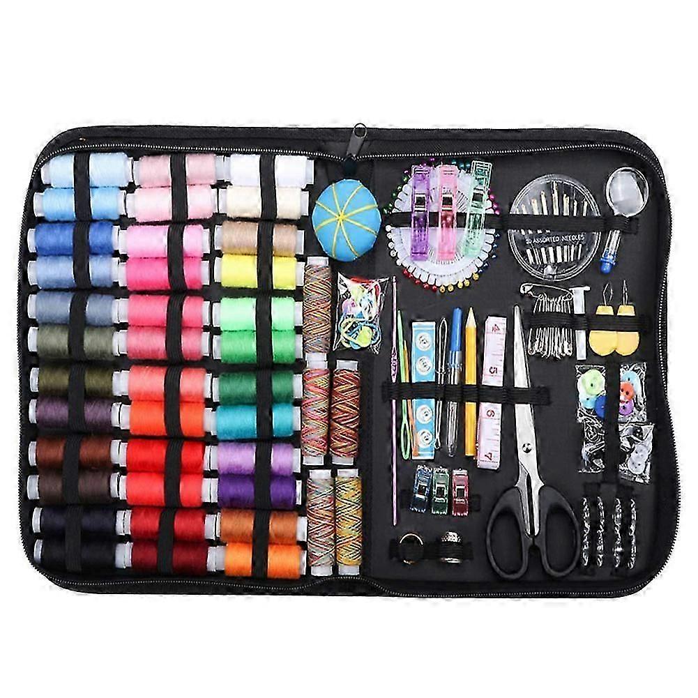 200pcs tragbare Nähzubehör Set Nadel Faden Kit Anti-Kratzer Durable Nähetui für Erwachsene
