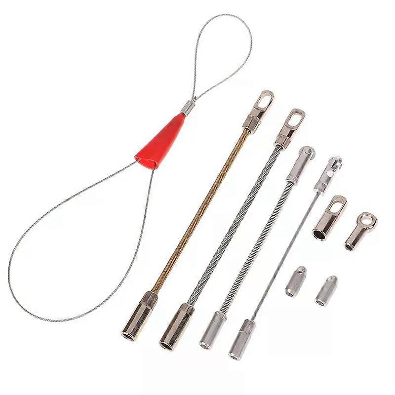Electrician Automatic Thread Guide Connector Head Thread Guide Wire Cable Elastic Threader Cable Puller Accessories For Repair