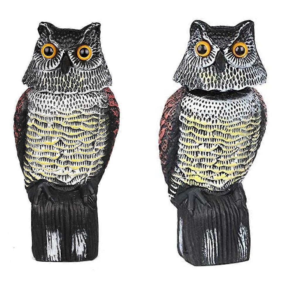 Spinning Scarecrow Owl + Angled Owl