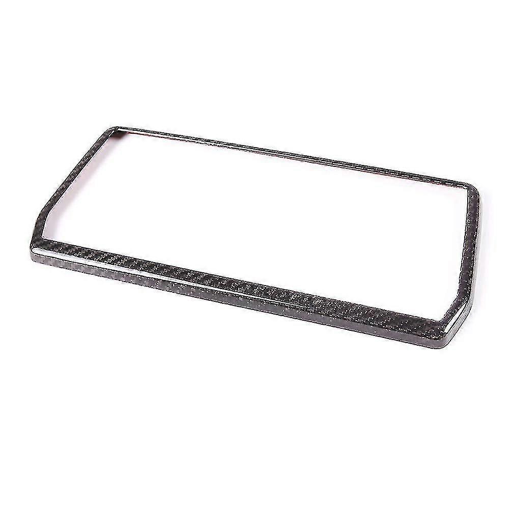 Car Navigation Map Gps Display Trims Screen Decorate For Mk5 A90 2019-2022 Real Carbon Fiber