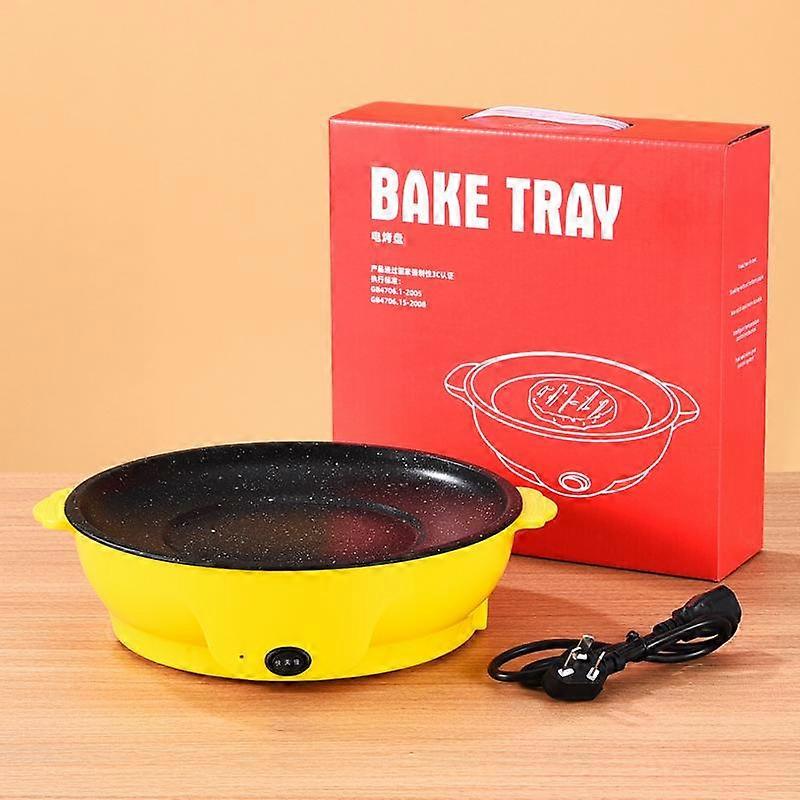 Ηλεκτρικό Τηγάνι Ψησταριά Άκαπνη Μπριζόλα Τηγανητή Ομελέτα Ψαριού Τηγάνι Αντικολλητική Κουζίνα