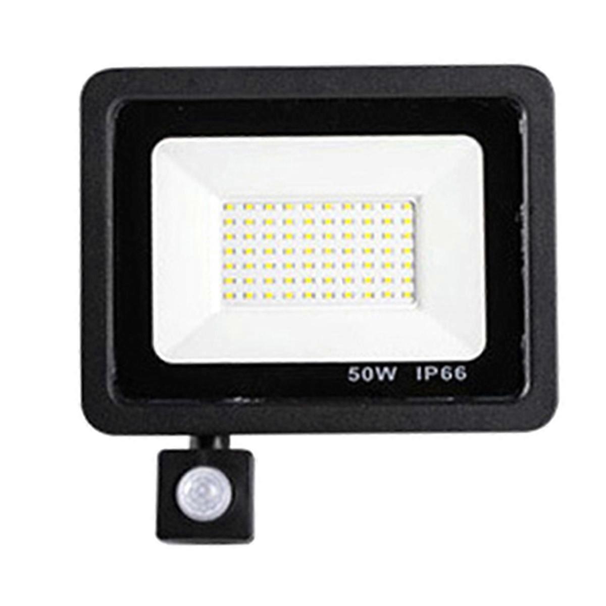 Security Lights Outdoor Motion Sensor Led Pir Floodlight IP66 Waterproof Outside Wall Light Garden