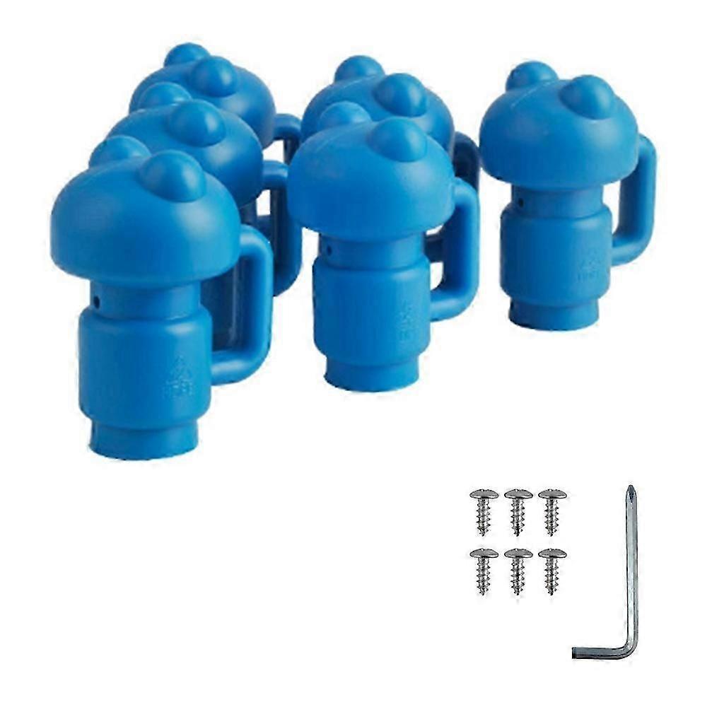 13pcs Trampoline End Rod Enclosure PoleCaps Safety Trampoline Protective Cover