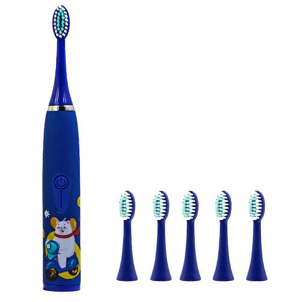 Electric Toothbrush,Waterproof,Smart Timer,Brush Heads,Children