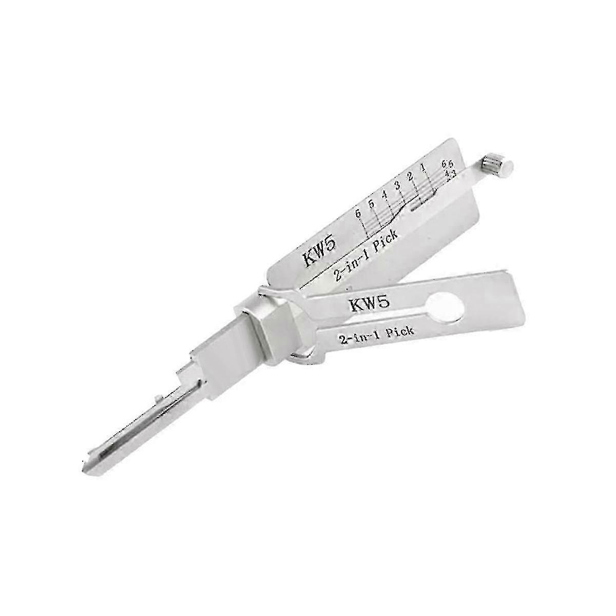 Locksmith Lishi 2 合 1 工具 KW5 用于门民用锁开启器手动工具专业锁匠手 T
