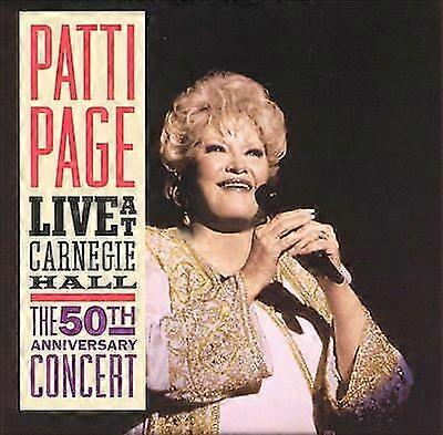 パティ・ペイジ ライヴ・アット・カーネギー・ホール CD