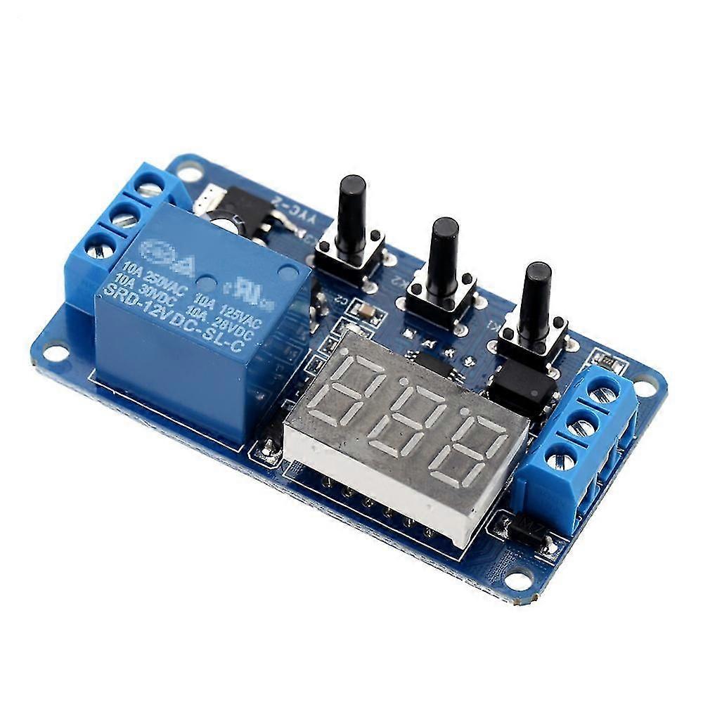 High-quality 12v Led Automation Delay Timer Control Switch Relay Module With Case
