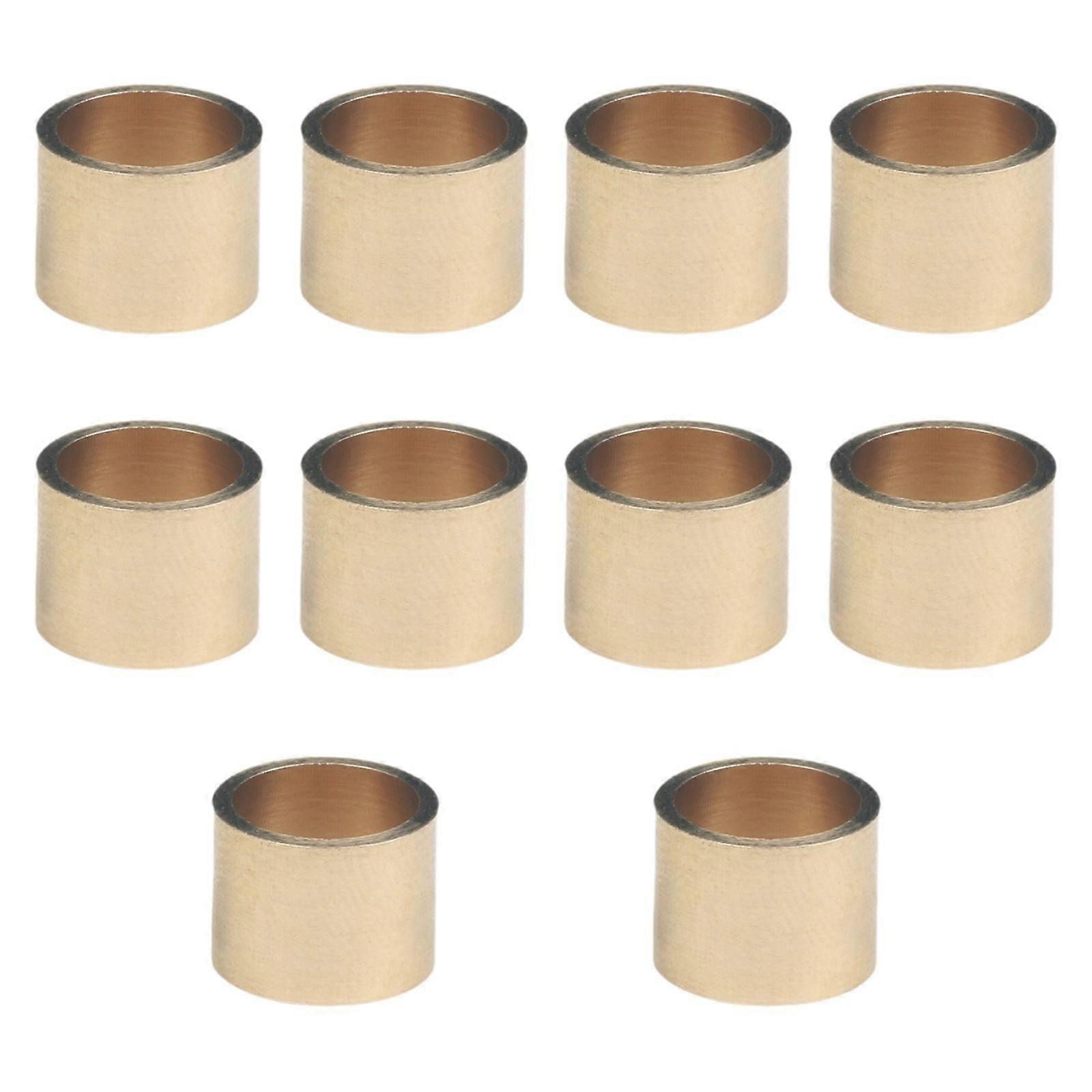 10 Pieces Billiard Cue Stick Ferrules Portable Lightweight Pool Cue Ferrules Dia 11mm