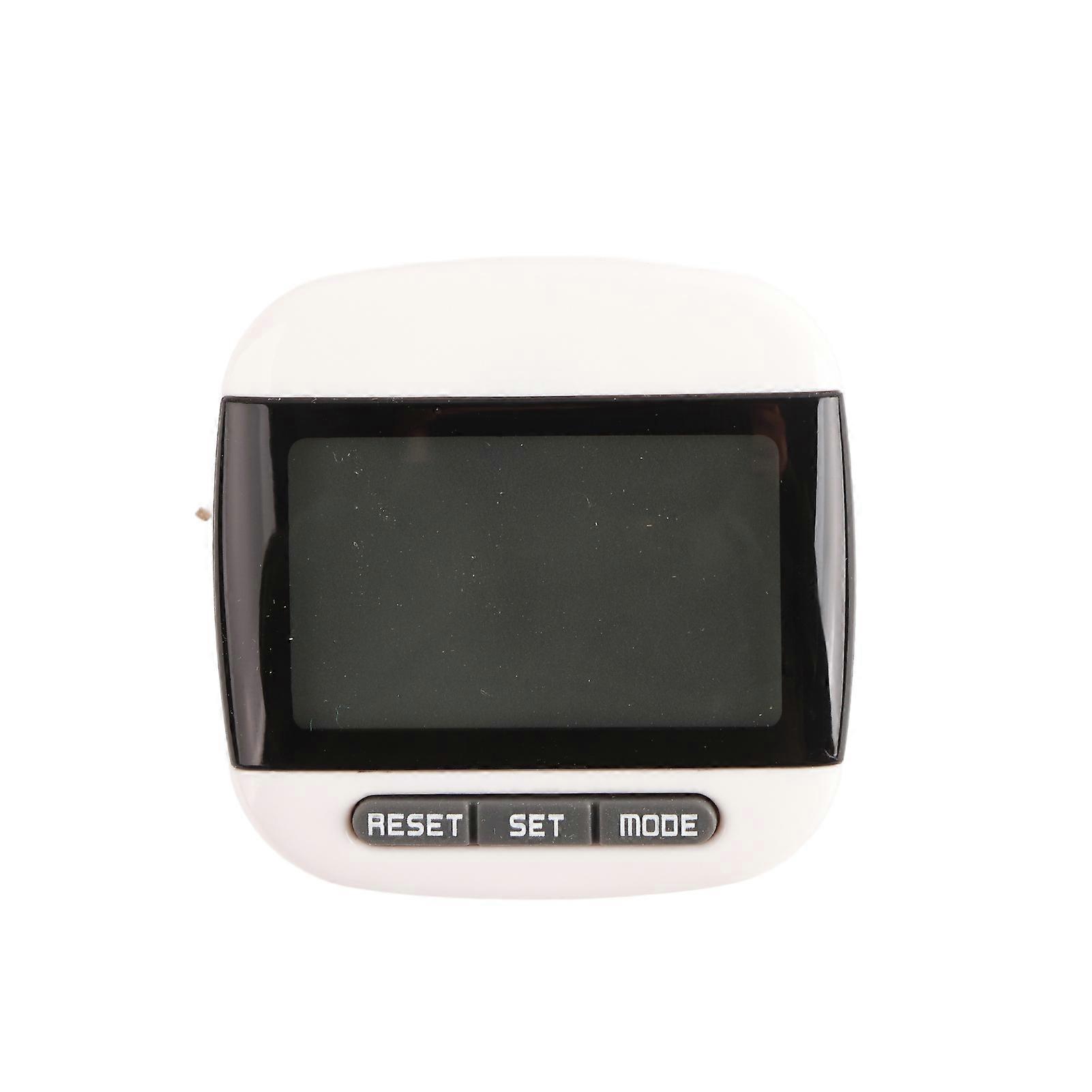 Accurate Pedometer with LCD Screen for Jogging, Hiking, Running, Walking Black