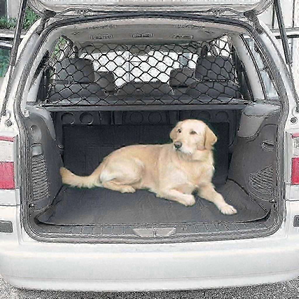 Universal Trunk Divider For Dogs,protective Grid,black