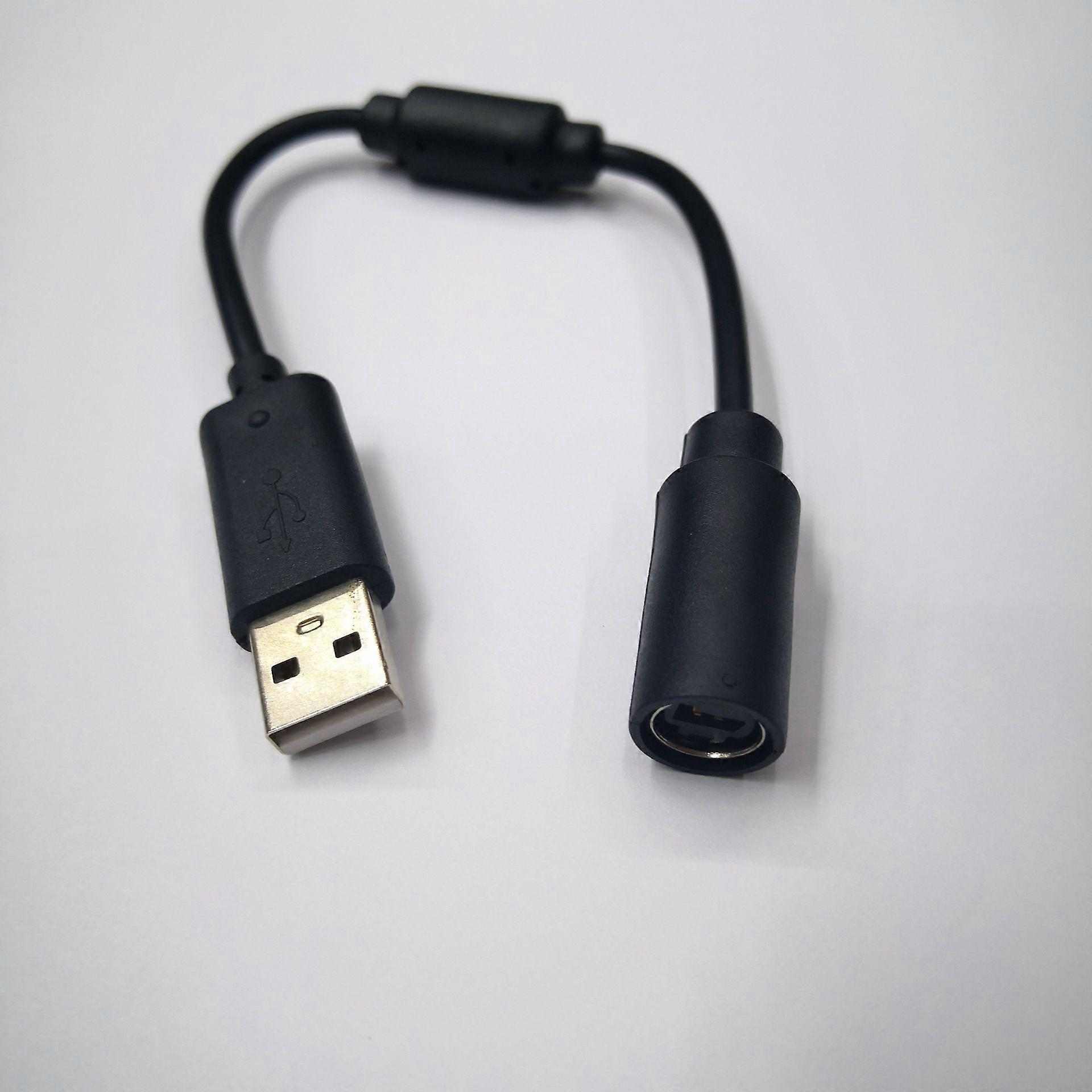 5pcs Replacement Dongle USB Breakaway Cable for Xbox 360 Wired Controllers