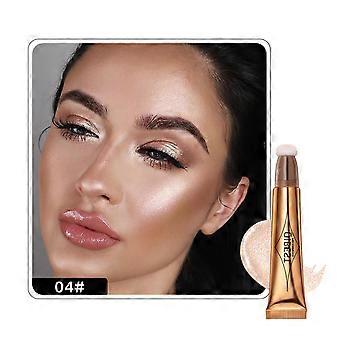 Multiuso Crema Rimodellante Viso Blush Stick Illuminante Trucco Impermeabile di Lunga Durata per Donne Ragazze Strumento Cosmetico 5