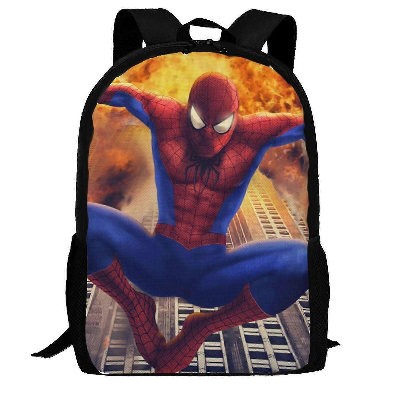 v3553 Spider-Man Backpack,Laptop Backpack Lightweight Casual DaypackMulti-Function Travel Backpack jjj3553