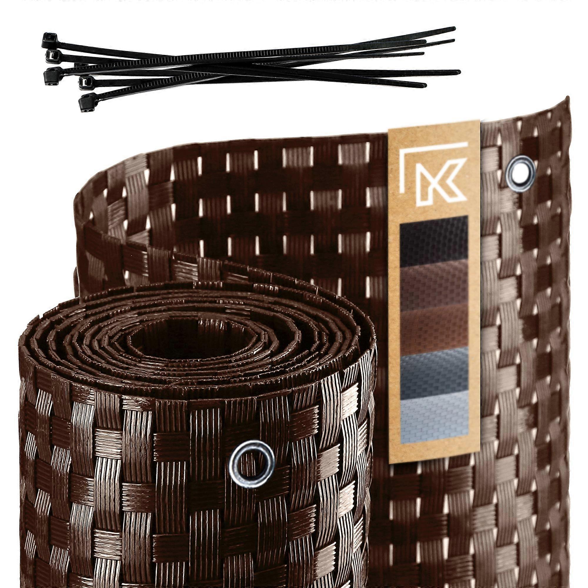 KADAX Husă de balcon Techno Rattan Covoraș de balcon 0.9x5m