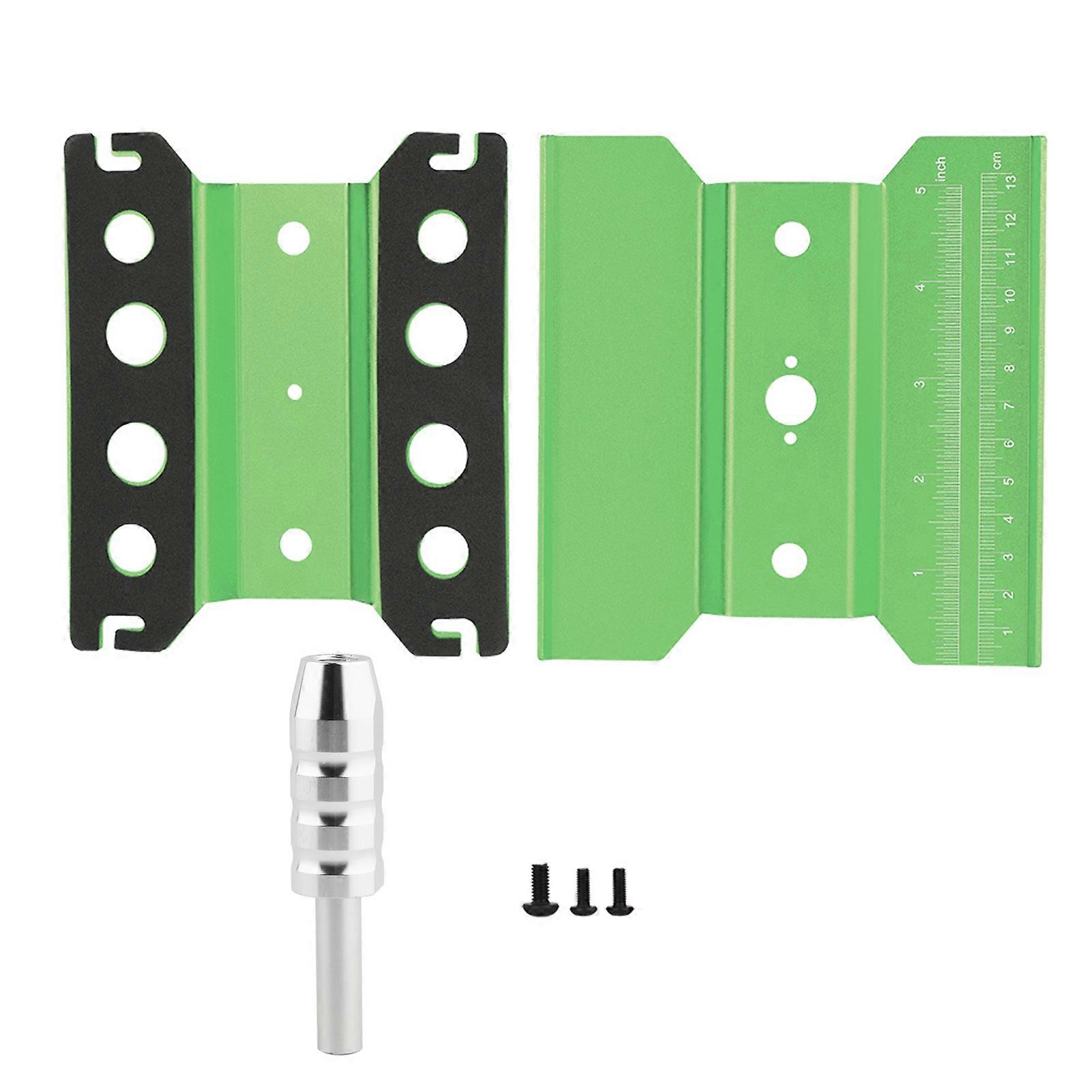 Rotation Repair Station Assembly Platform Work Stand for 1/8 1/10 RC Model Car (Green)