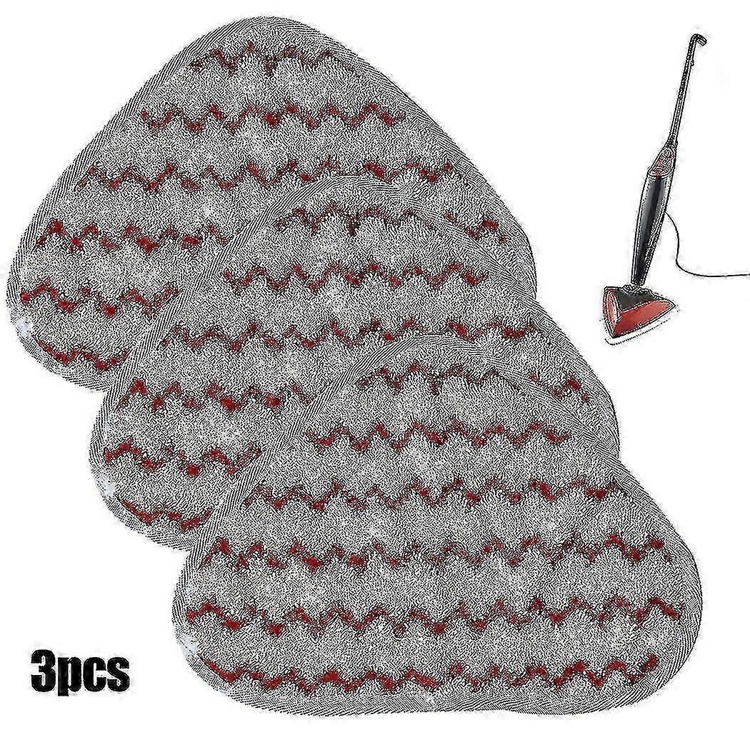 3pcs Replacement Covers for Vileda/Ocedar Steam Mop Microfiber Pads