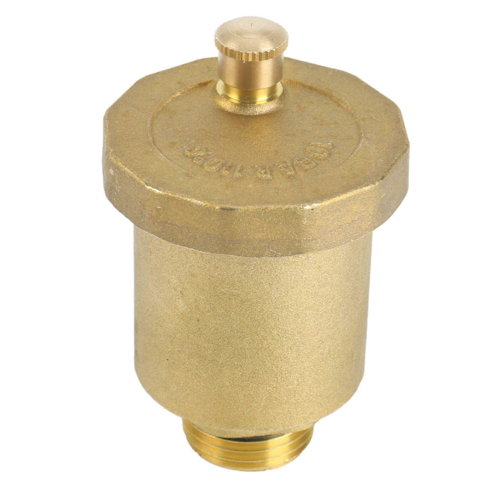 Brass Automatic Air Vent Valve 1/2 inch Male Thread for Solar Water