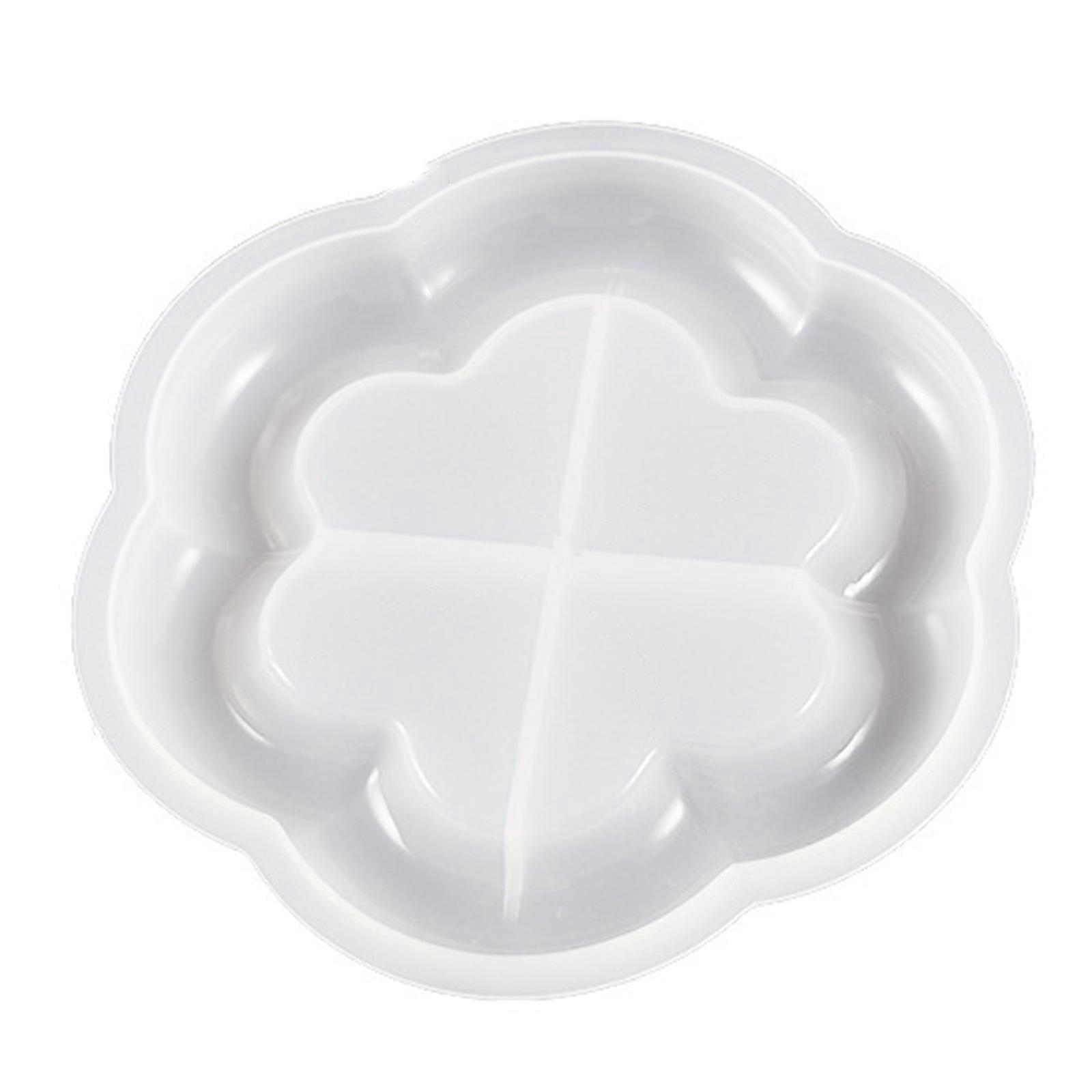 Silicone Resin Molds Heart Oval Shape Resin Rolling Tray Mold DIY Resin Epoxy Casting Dish Molds Candy Container Molds
