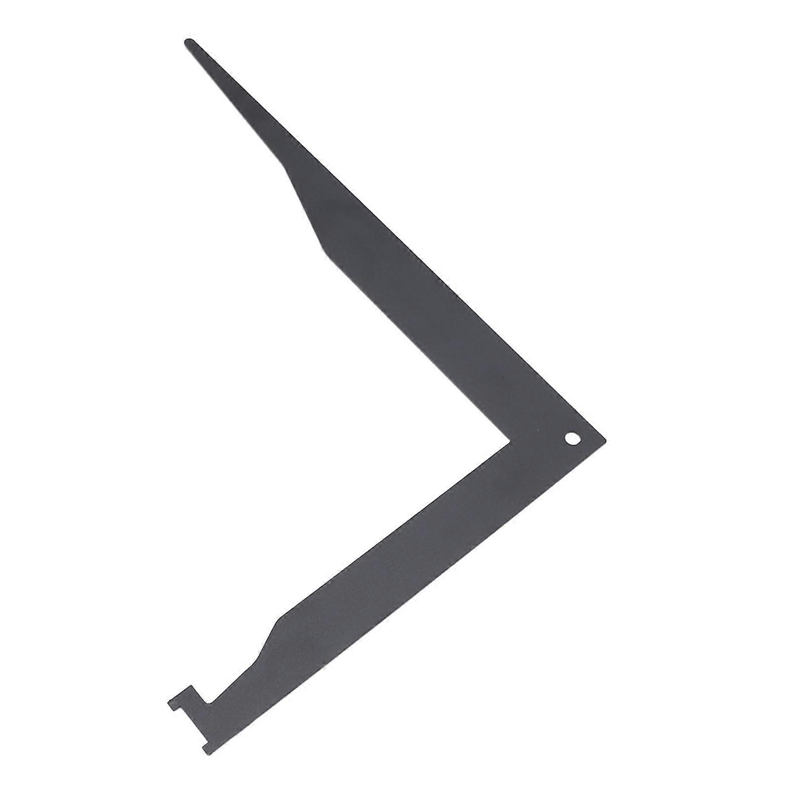 Firefighting Tools Multipurpose L Shaped Metal Lever Pry Bar Hand Tools for First Responders and Firefighters