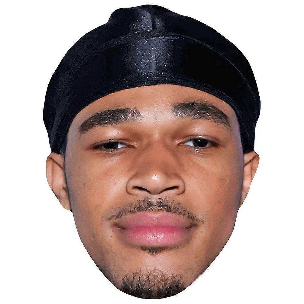 Maxwell Elliot Dent (Beard) Celebrity Mask, Flat Card Face