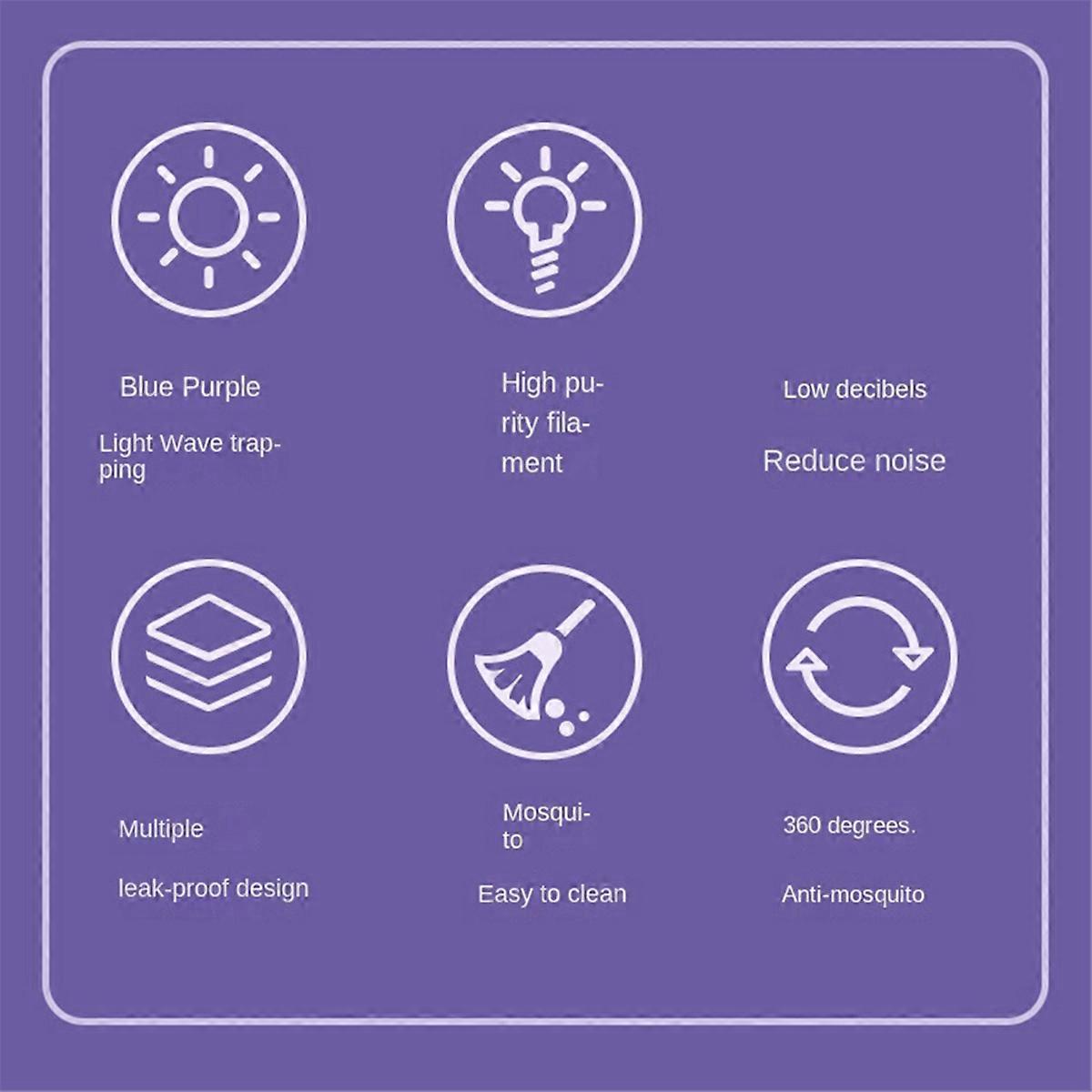 Induce Mosquito Lamp Hanging Electric Mosquito Ware EU Plug