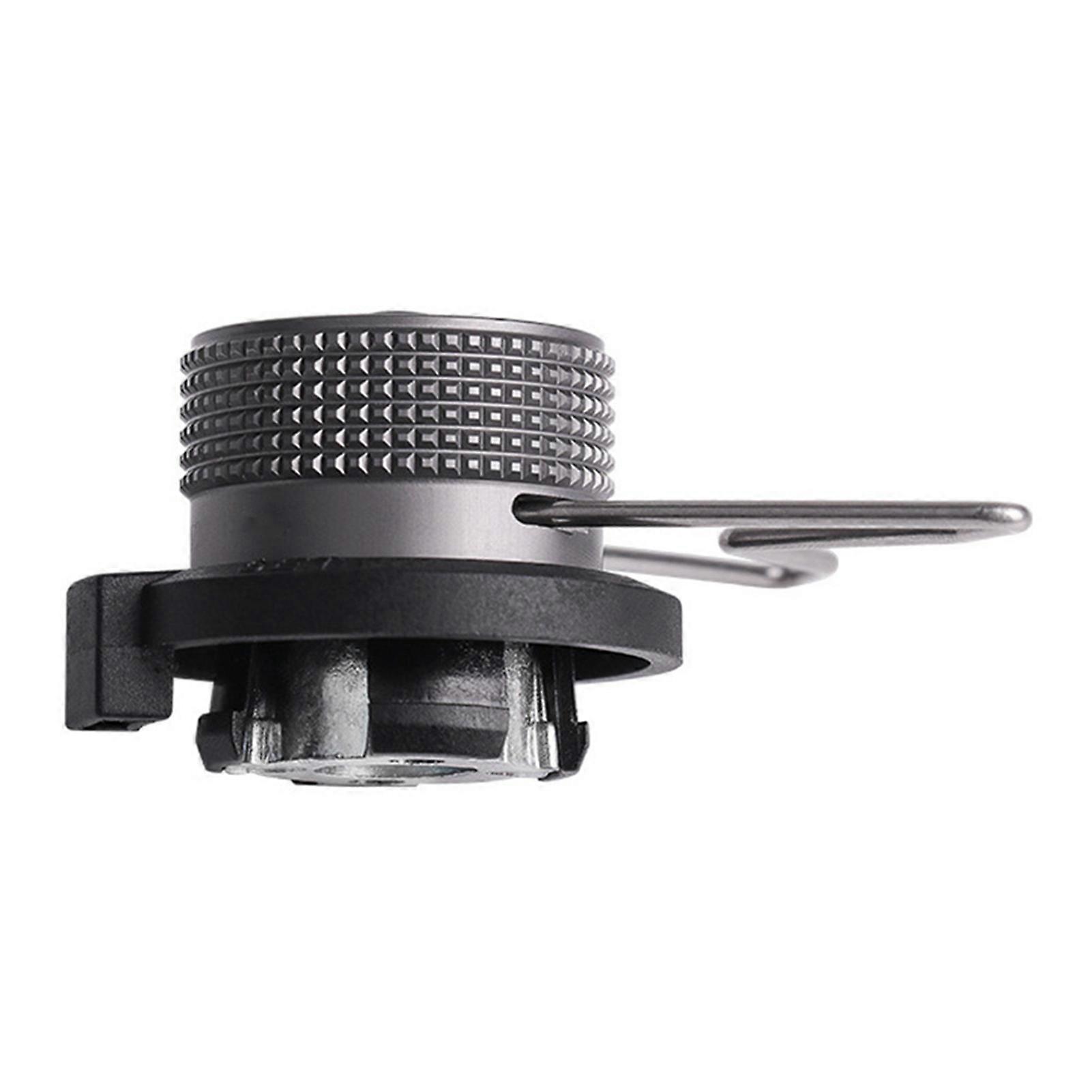 Butane with Stable Bracket Gas Cartridge Head Conversion Adapter Nozzle Bottle Input Screw Type Lindal Valve Output