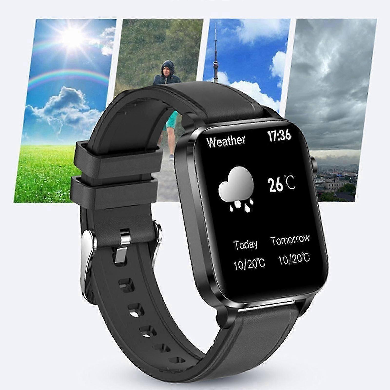 Smartwatch Bloedsuiker Lipiden Bloeddruk Lichaamstemperatuur Gezondheidsmonitoring