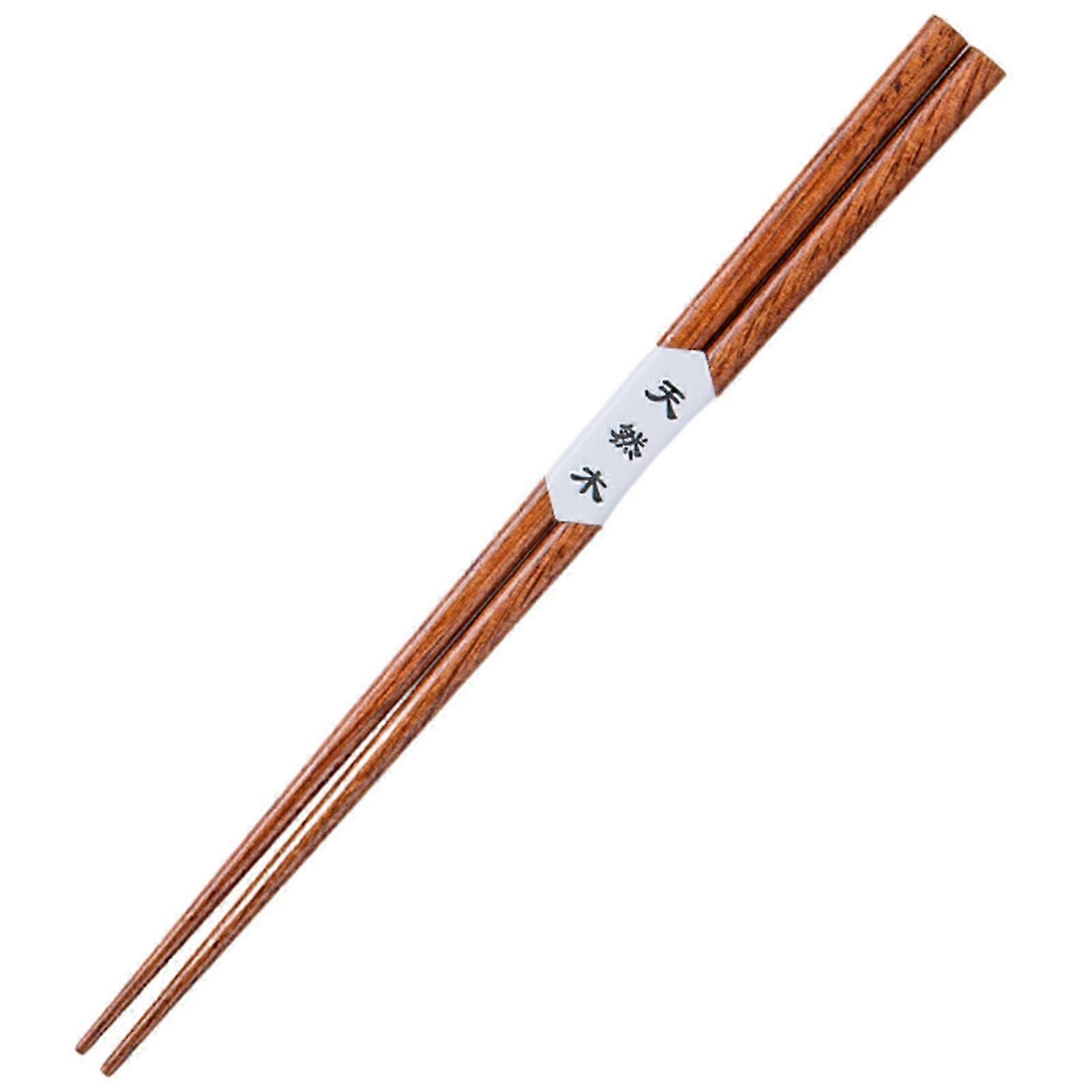 1 Pair Solid Wood Chopsticks Durable Smooth Surface Environmentally Friendly Food Grade Eating 3 Colors Handmade Wooden Chopsticks-Yvan