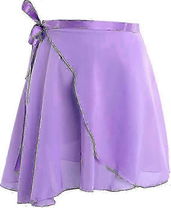Ballet Sheer Chiffon Wrap Nederdel til piger