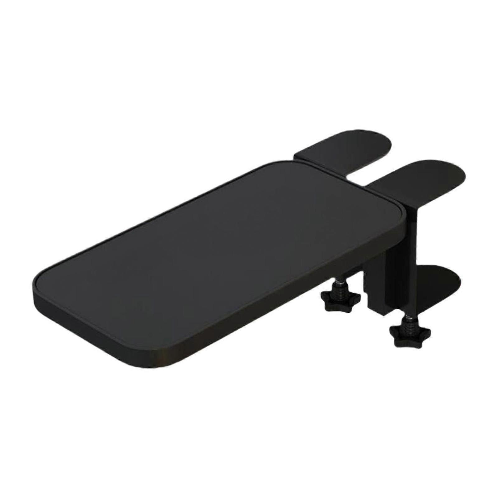 Desk Mounted Arm Rest Easy Installation Fore Arm Support for Office Home Use Black