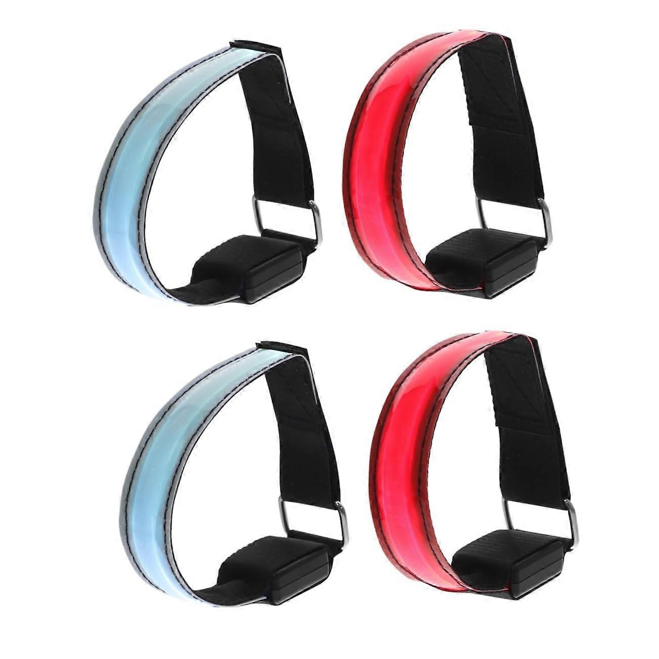 Luminous Fiber Optic Sensory Glow Sticks Arm Illuminated Band for Running Chest Light
