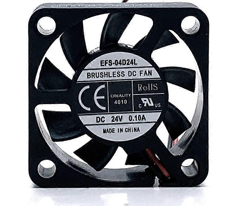 EFS-04D24L 40x40x10mm 24V 0.10A 4CM Cooling Fan For Desktop PC And Gaming Console
