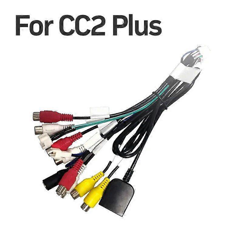 Car Line Out Adapter 8 RCA AV Multi-functional Output Cable CD Player