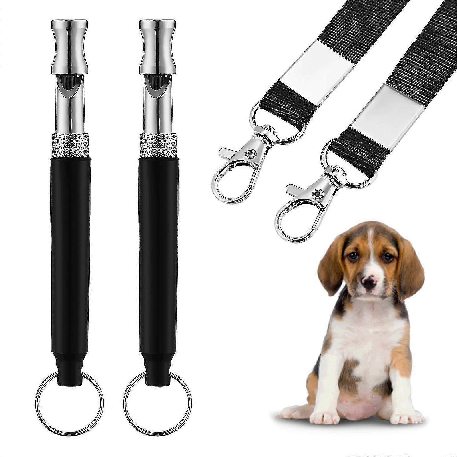Köpek Düdüğü, 2 Paket Ayarlanabilir Ultrasonik Köpek Düdüğü Havlamayı Durdurmak İçin Komşuların Köpeği, Geri Çağırma Training_CP