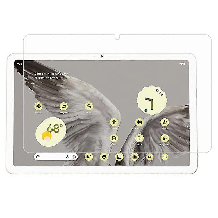Compatible For Google Pixel Tablet Screen Protector High Definition 2.5D Arc Edge Tempered Glass Film