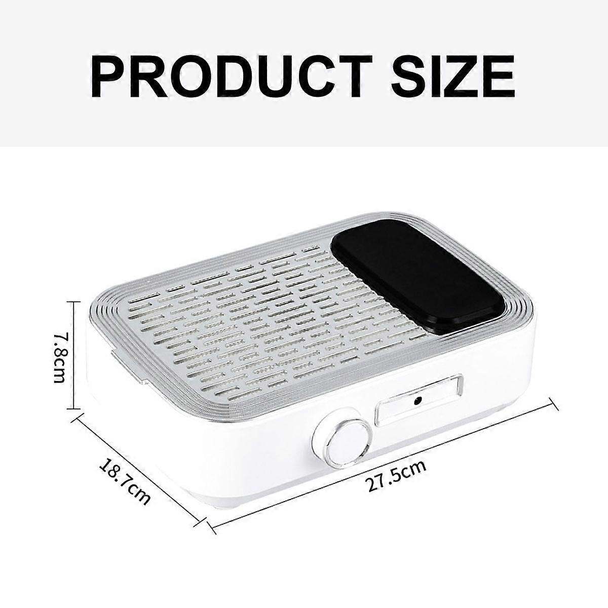 80W Wireless Nail Vacuum Cleaner for Dust Collection