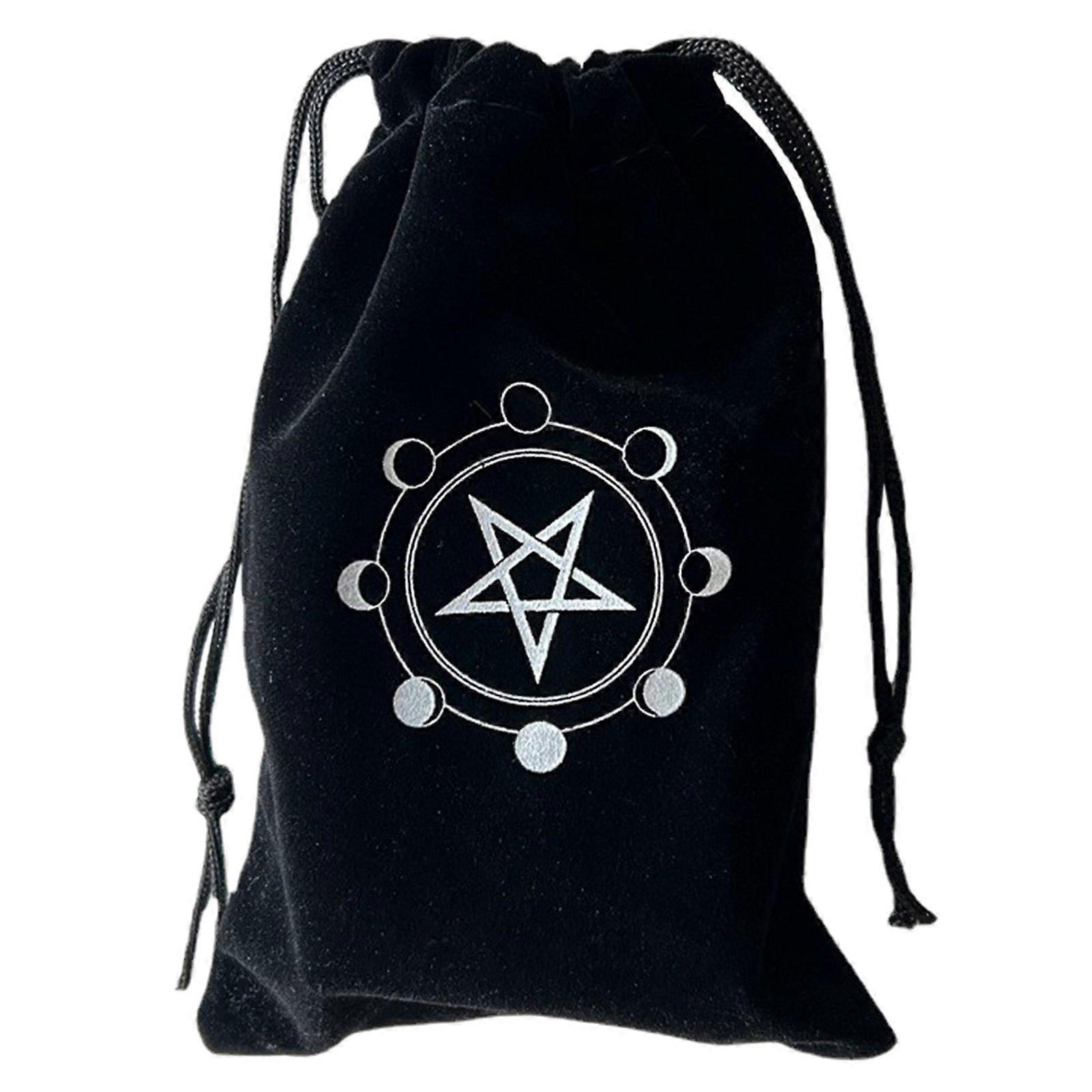 Tarot Box Dvination Utensil Drawstring Board Game Bag Tarot Storage Bag