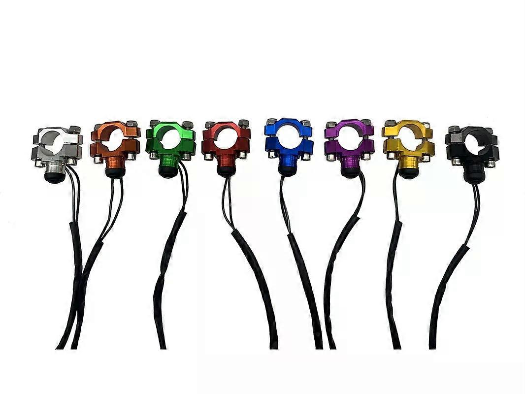 CNC Universal Motorcycle Engine Stop Start Kill Switch Momentary Push Button Switch For Yamaha Kawasaki KTM Honda CRF250 CRF450