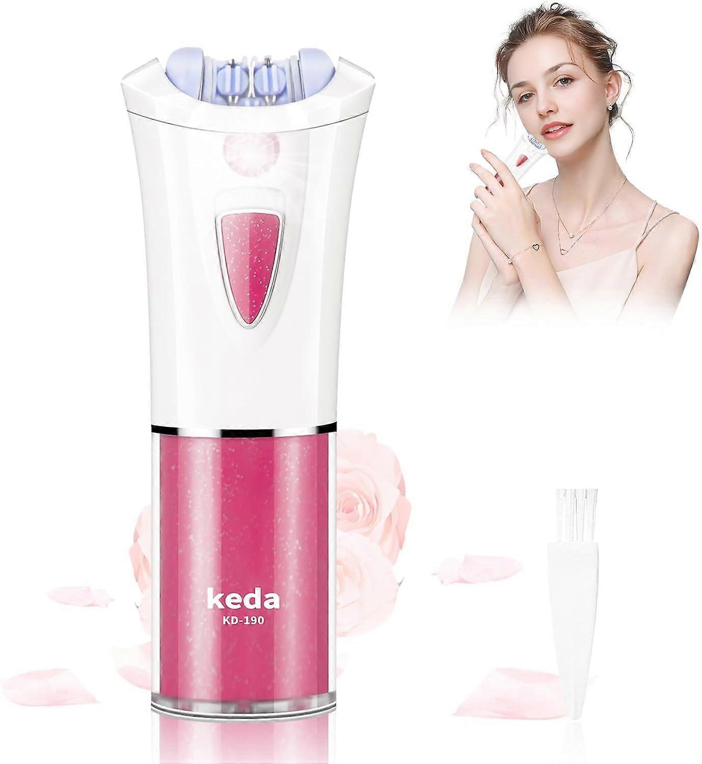 Glabrouse Skin Epipilator - Αποτριχωτικές συσκευές Smooth Glide για Γυναικείο Πρόσωπο με LED -