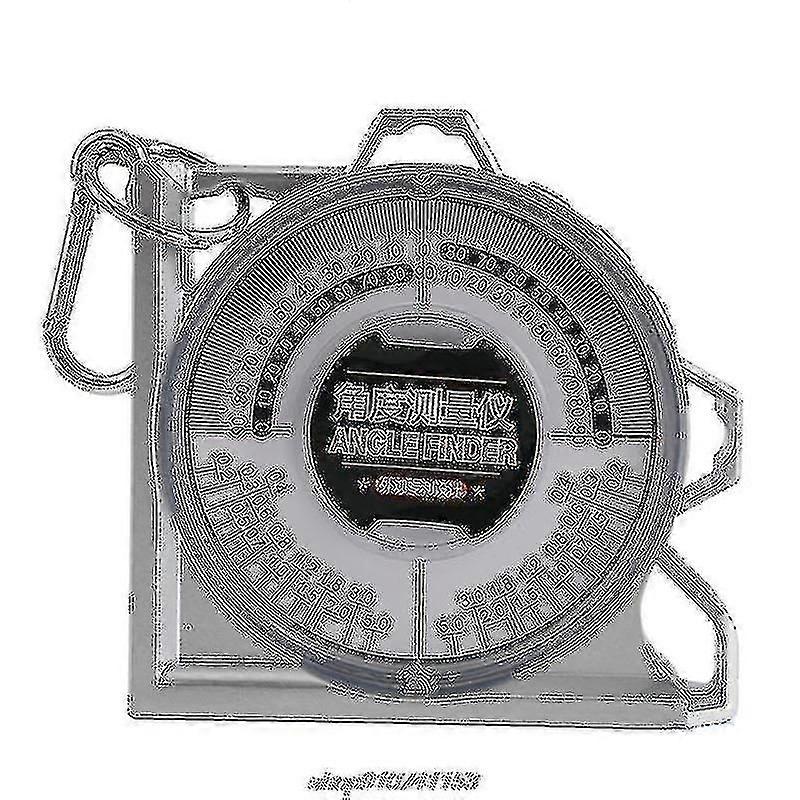 Multifunctional Protractor With Level Bubble Inclinometer An