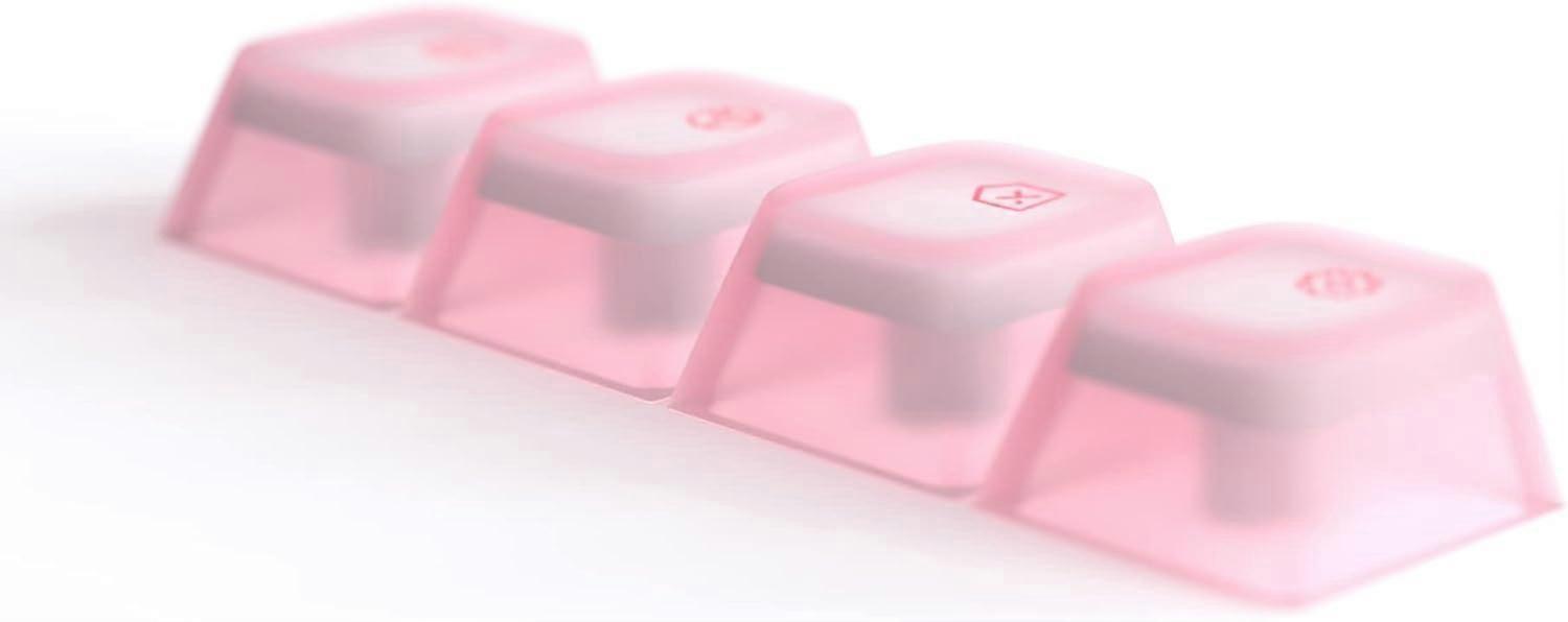 Nogi Cherry Profil ABS Silikone Keycap Hvid Sort Sakura Pep Very Peri for gh60 Keyboard Poker 87 tkl 104 ansi xd64 bm60 xd68 (Nogi Black Set x1)