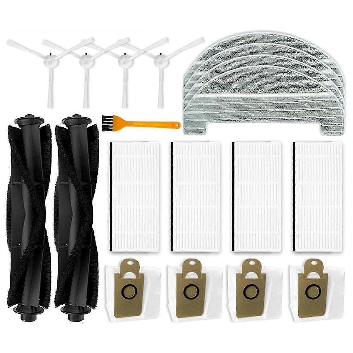 Pour Ultenic T10 Robot Aspirateur Brosse Latérale Principale Hepa Filtre Vadrouille Chiffon Sacs À Poussière Remplacement Par