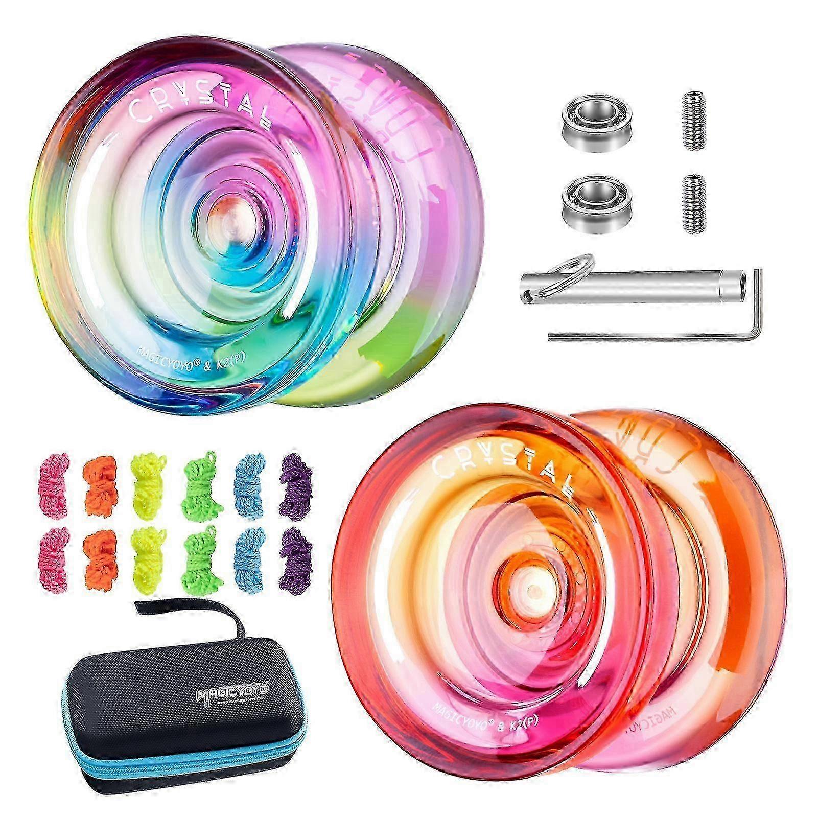 Crystal Gradient K2 Yo-yo with Dual Functionality by Magicyoyo